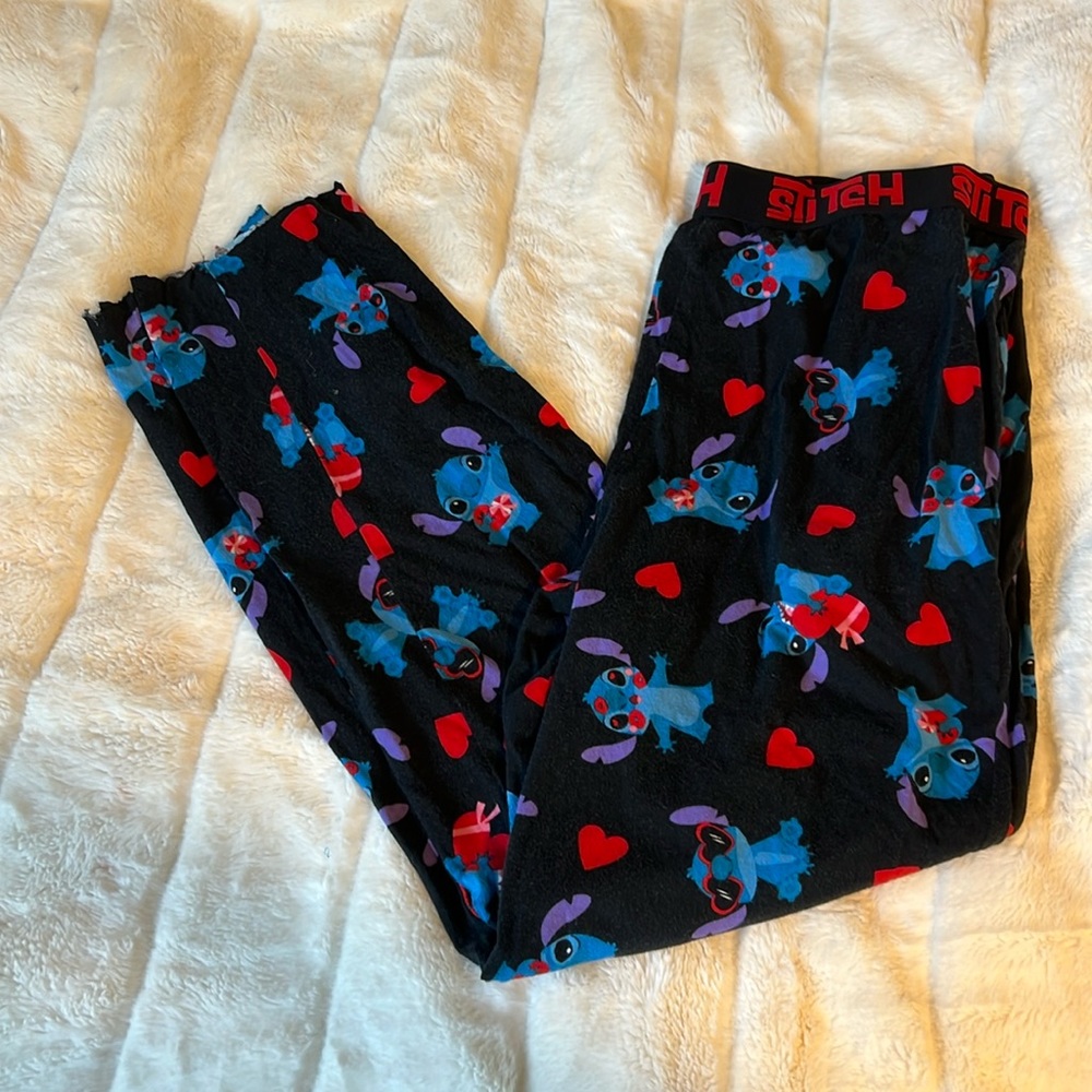 stitch PJ pants